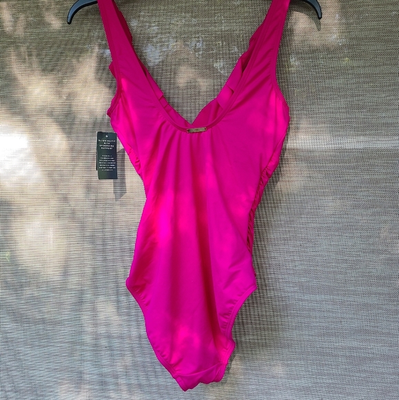 💜SOLD🌺 Ralph Lauren Orchid One Piece Swimsuit - Picture 3 of 4